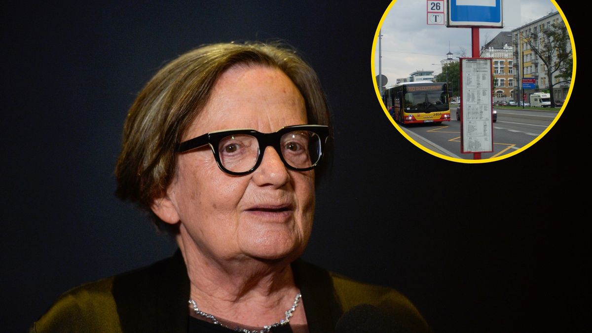 Pasywny atak na Agnieszkę Holland na przystanku. Zdj. ilustracyjne 