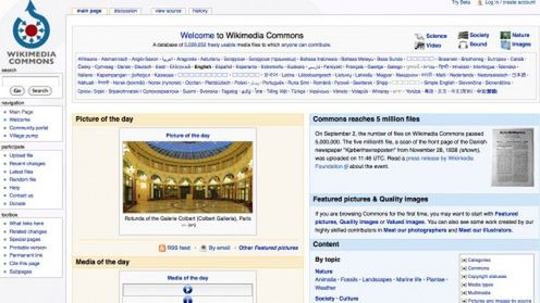 5 milionów plików w Wikimedia Commons