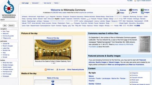 5 milionów plików w Wikimedia Commons 1