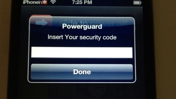 Ochrona hasłem przed wyłączaniem iPhone'a 1
