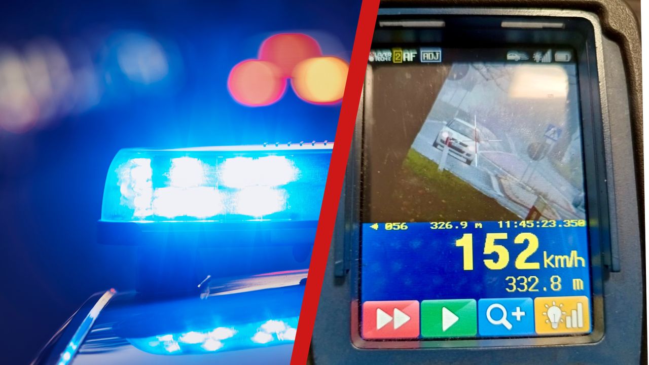 18-latek z Piły pędził jak szalony