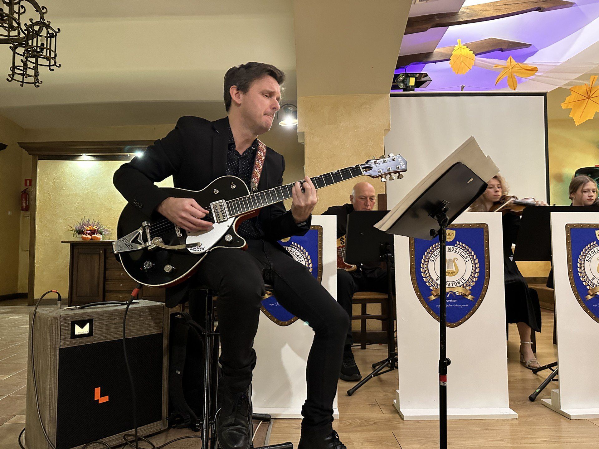 W koncercie zagrał Łukasz Malinowski