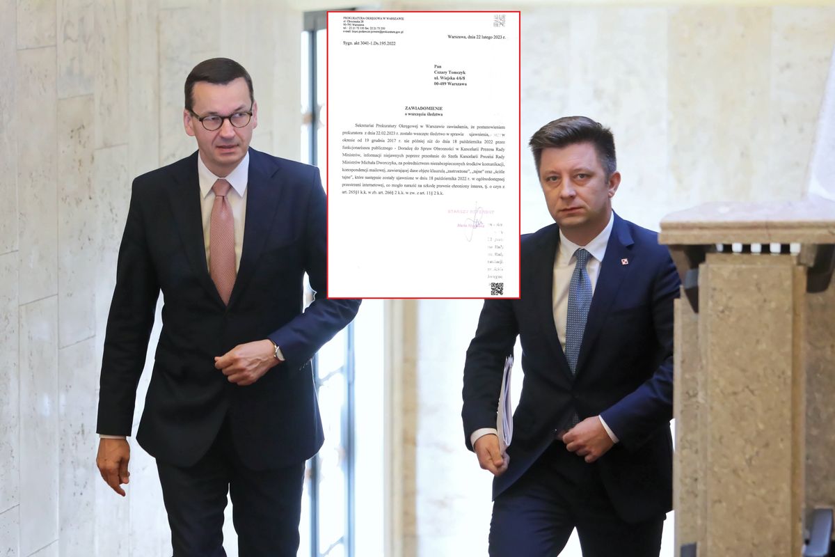 Afera mailowa doprowadziła do dymisji Michała Dworczyka z funkcji szefa KPRM