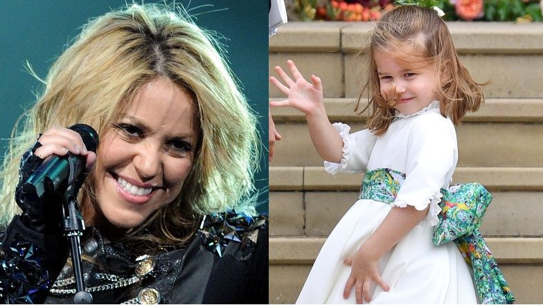 Shakira pozdrawia swoją fankę, księżniczkę Charlotte: "Cieszę się, że lubisz moją muzykę"