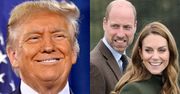 Donald Trump ROZPŁYWAŁ SIĘ nad księżną Kate Middleton i księciem Williamem. Miło z jego strony?