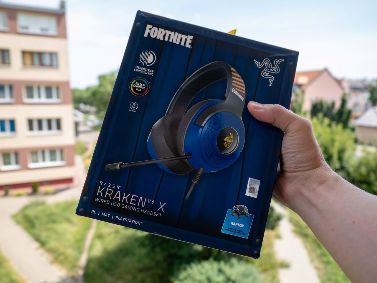 Razer Kraken V3 X Fortnite Edition. Lekkie, niedrogie i nie tylko dla fanbojów.