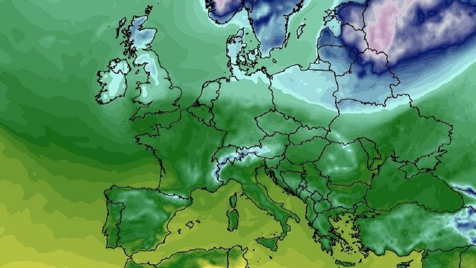 Kontrast w pogodzie. 16 st. C. i opady śniegu