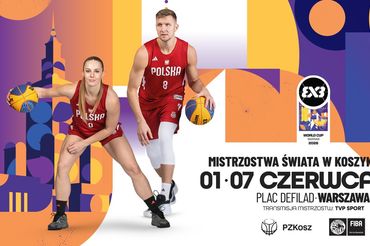 TVP pokaże Mistrzostwa Świata w  Koszykówce 3x3