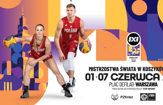 TVP pokaże Mistrzostwa Świata w Koszykówce 3x3. "Dynamiczna, widowiskowa odmiana koszykówki"