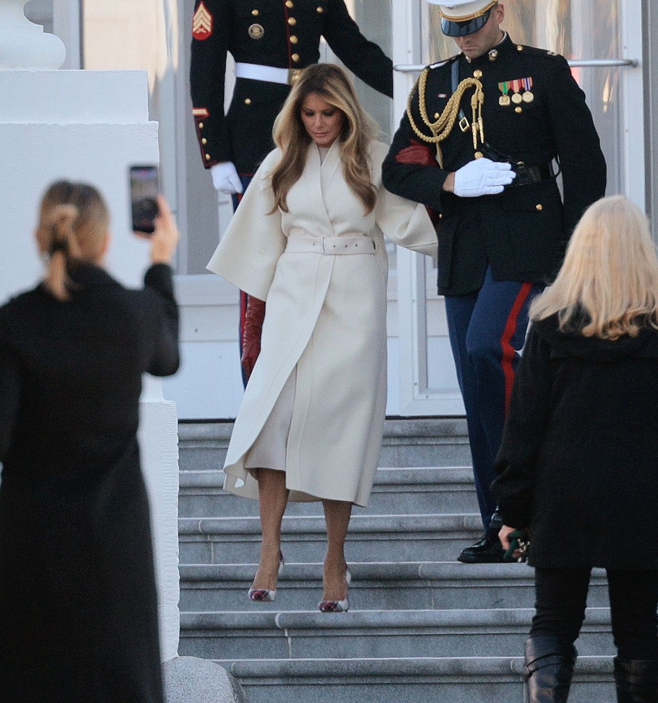 Melania Trump odebrała świateczne drzewko