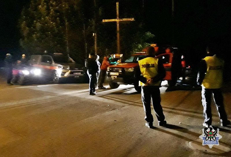 Pijany 46-latek postawił służby na nogi. Szczęśliwy finał poszukiwań w Wałbrzychu