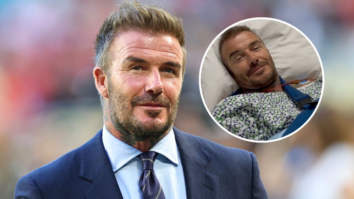 David Beckham trafił do szpitala