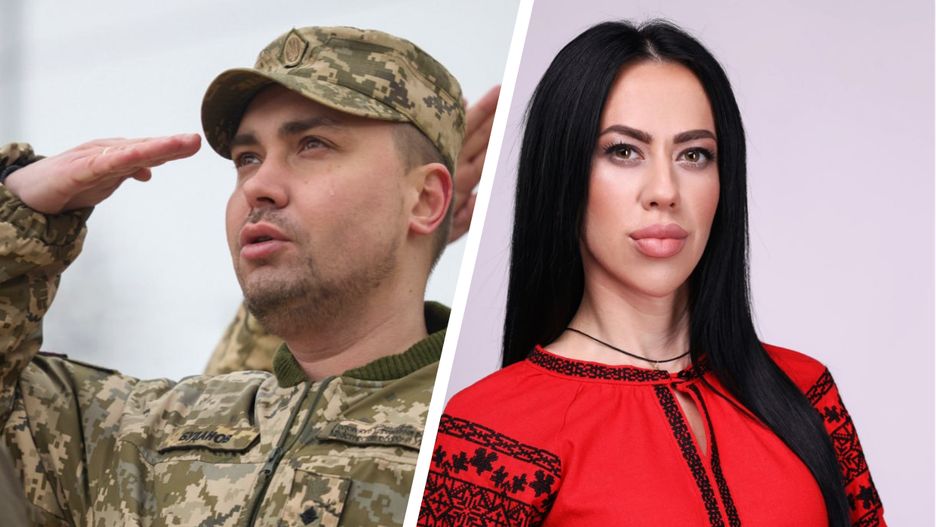 Kyryło Budanow i jego żona Marianna 