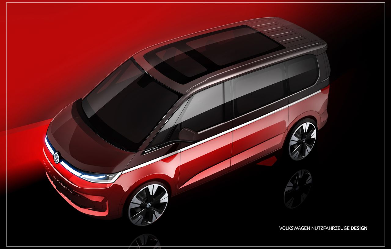 Volkswagen pokazał szkice T7 Multivana. Premiera już w połowie czerwca