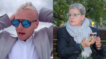 Równie odpalona Karolina Korwin Piotrowska pomstuje na odpalonego Skolima: "Mówi gostek, który cynicznie ciągnie kasę od samorządów. Co za DZBAN"