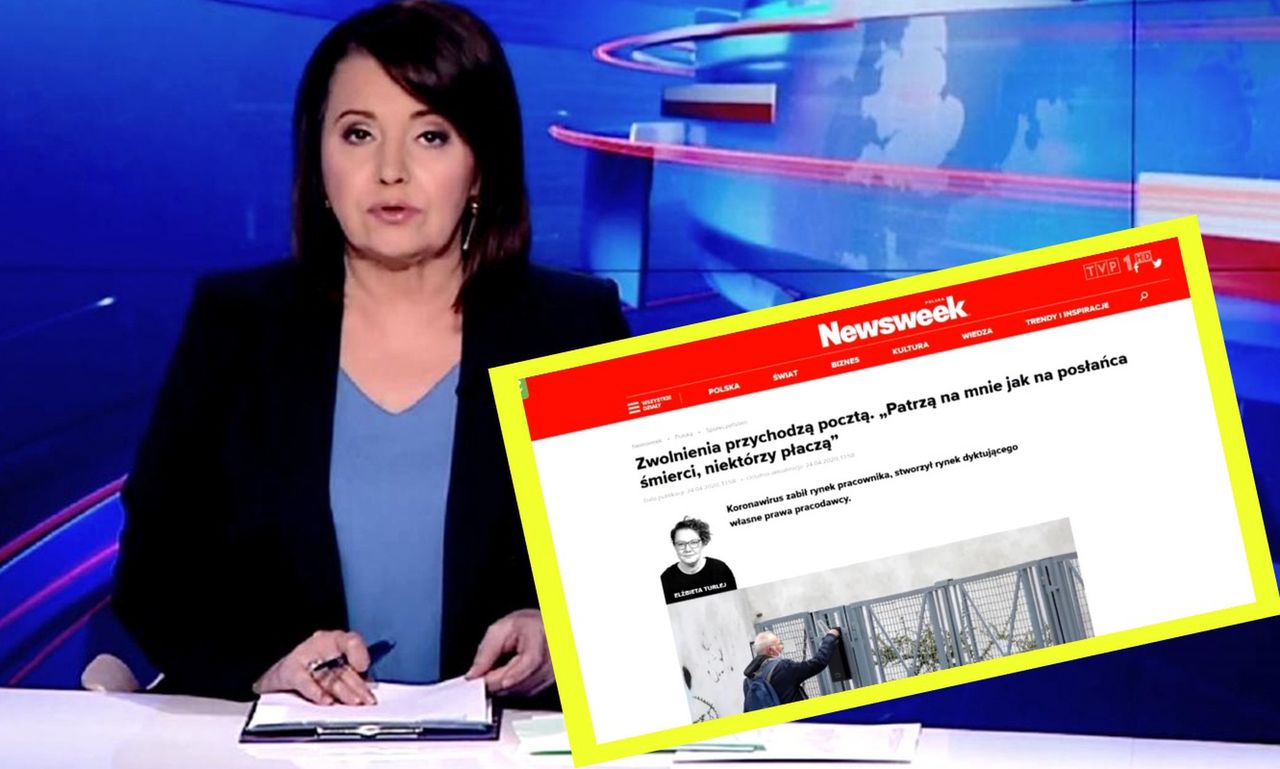 "Wiadomości" nie oszczędzają nikogo. Dziennikarka: manipulacja