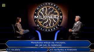 Oto pytanie za milion w "Milionerach". Czy pani Agnieszka zgarnie główną wygraną?