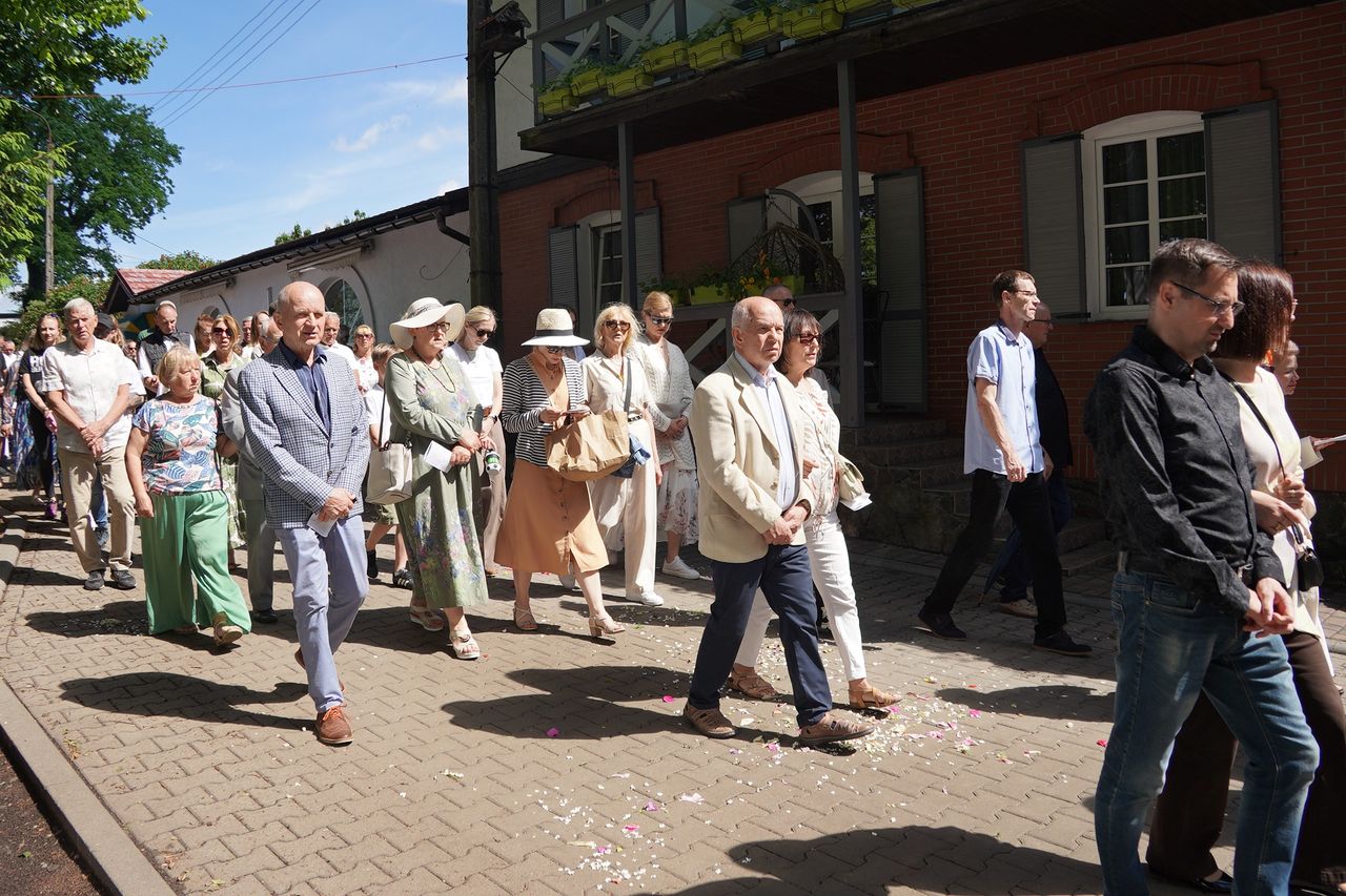 Boże Ciało, Procesja Parafia pw.  Św Rafała Kalinowskiego w Pile