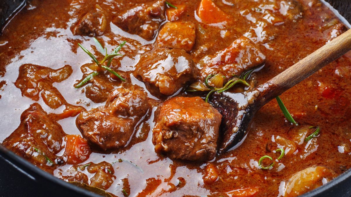 Idealne mięso gulaszowe.