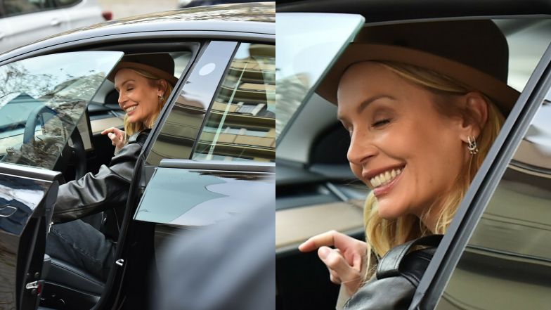 Agnieszka Woźniak-Starak przed "Dzień dobry TVN"