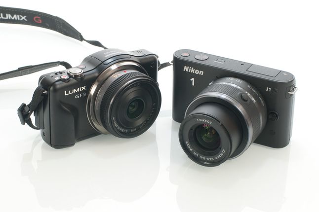 Panasonic Lumix GF3 i Nikon 1 J1