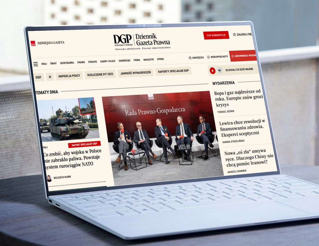 "Dziennik Gazeta Prawna" na nowo w internecie