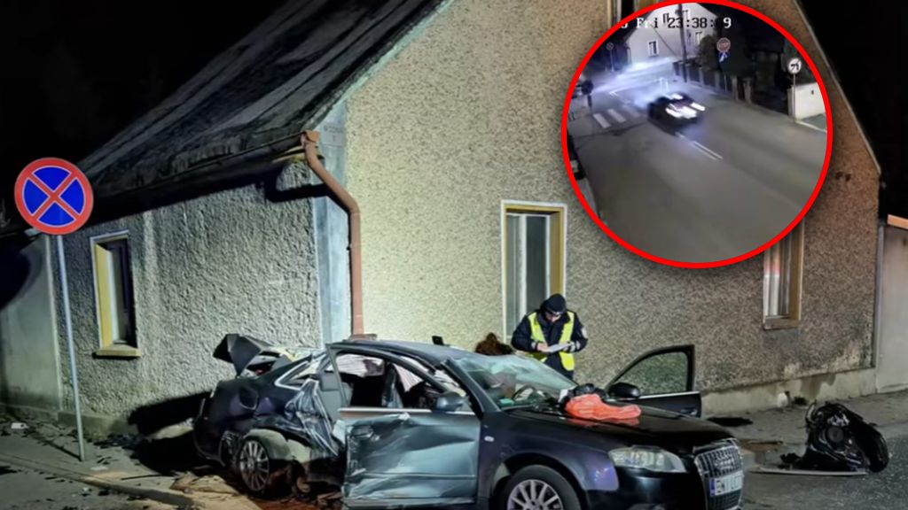 W sieci pojawiło się nagranie z wypadku pod Opolem