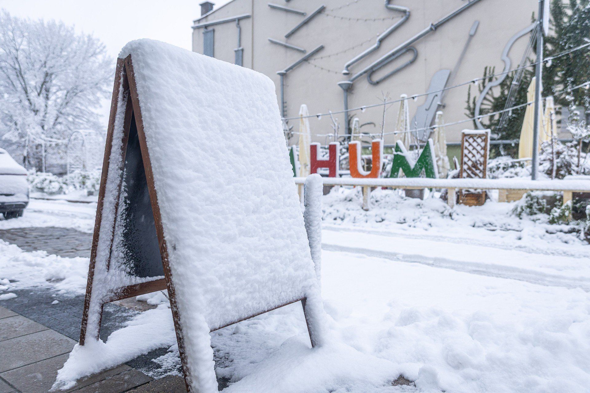 Zimowy poranek na Śródce