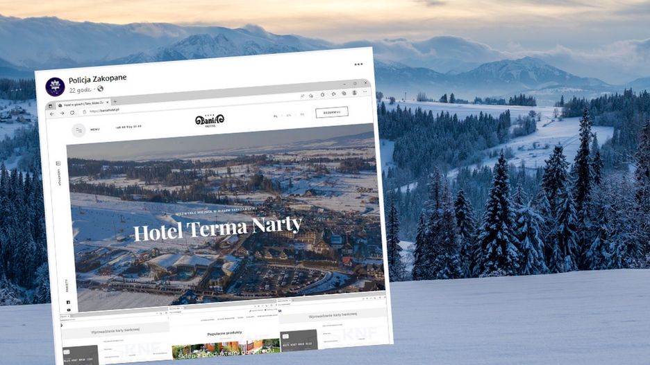 Oszuści podszywali się pod hotel w Białce Tatrzańskiej 