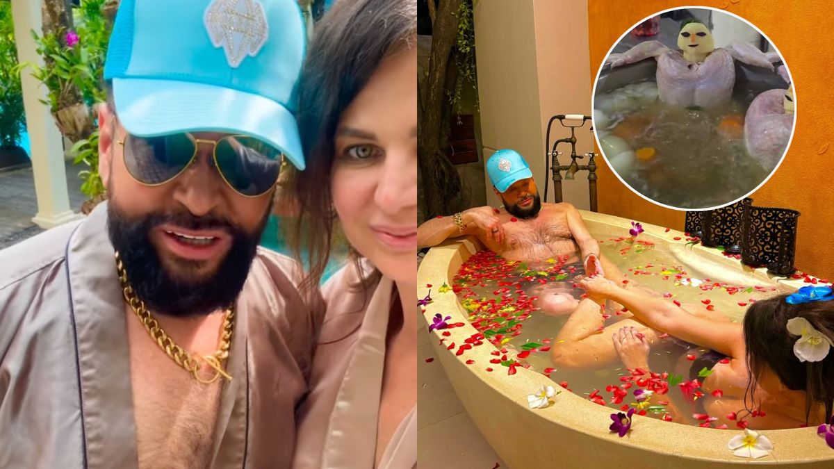 Powstały memy po zdjęciach Krzysztofa Rutkowskiego z wanny