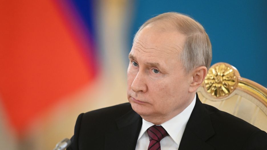Russian President Vladimir Putin chairs an expanded format meeting of the Supreme Eurasian Economic Council at the Kremlin in Moscow, Russia, 25 May 2023. EPA/ILYA PITALEV / SPUTNIK / KREMLIN POOL MANDATORY CREDIT Dostawca: PAP/EPA.