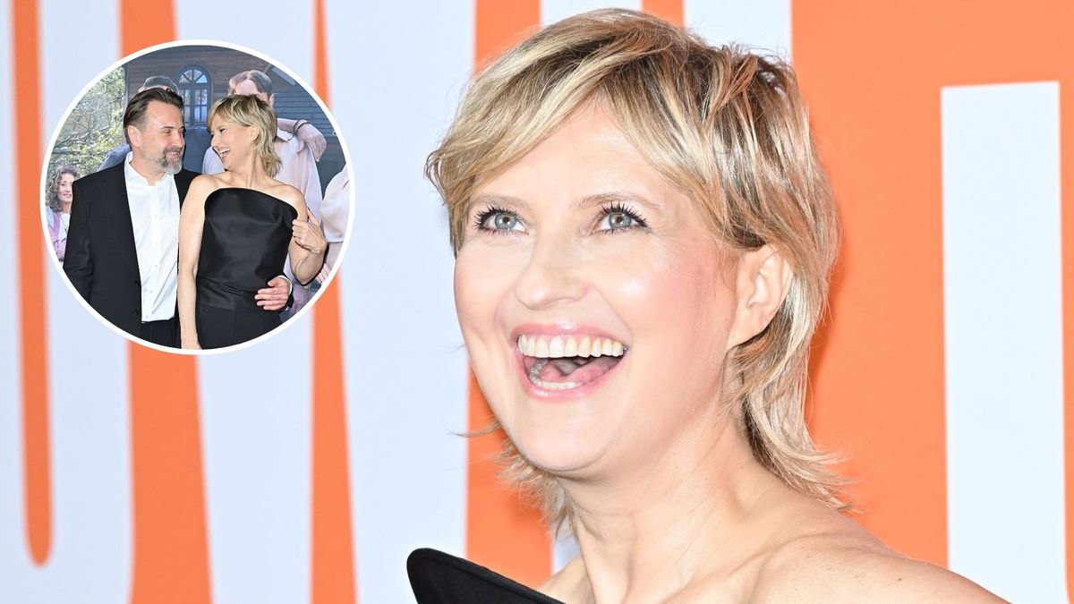 Iza Kuna z partnerem 