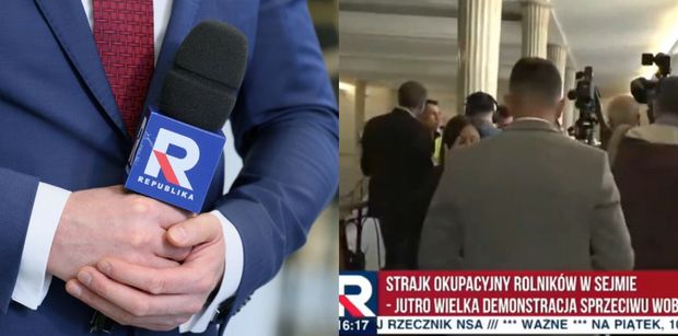 Na antenie TV Republika padły WULGARYZMY. Wszczęto postępowanie w sprawie wypowiedzi reportera (WIDEO)