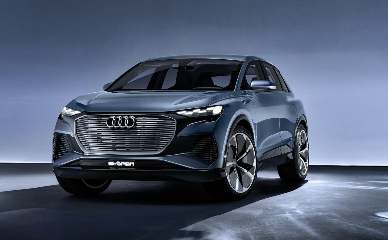Audi Q4 E-Tron będzie dostępne z personalizowanymi światłami