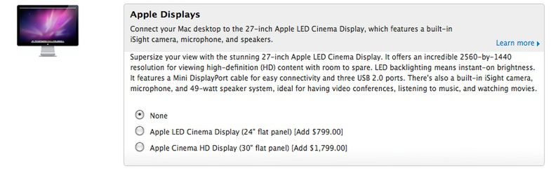 27-calowy Apple LED Cinema Display lada chwila w Apple Store? 2
