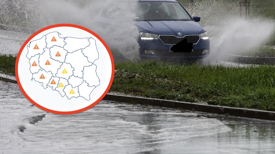 IMGW wydaje ostrzeżenie przed burzami na zachodzie kraju