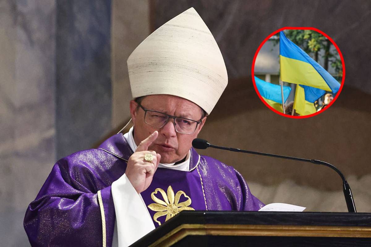 Mocne słowa kardynała Rysia ws. Ukraińców. Wskazał winnych