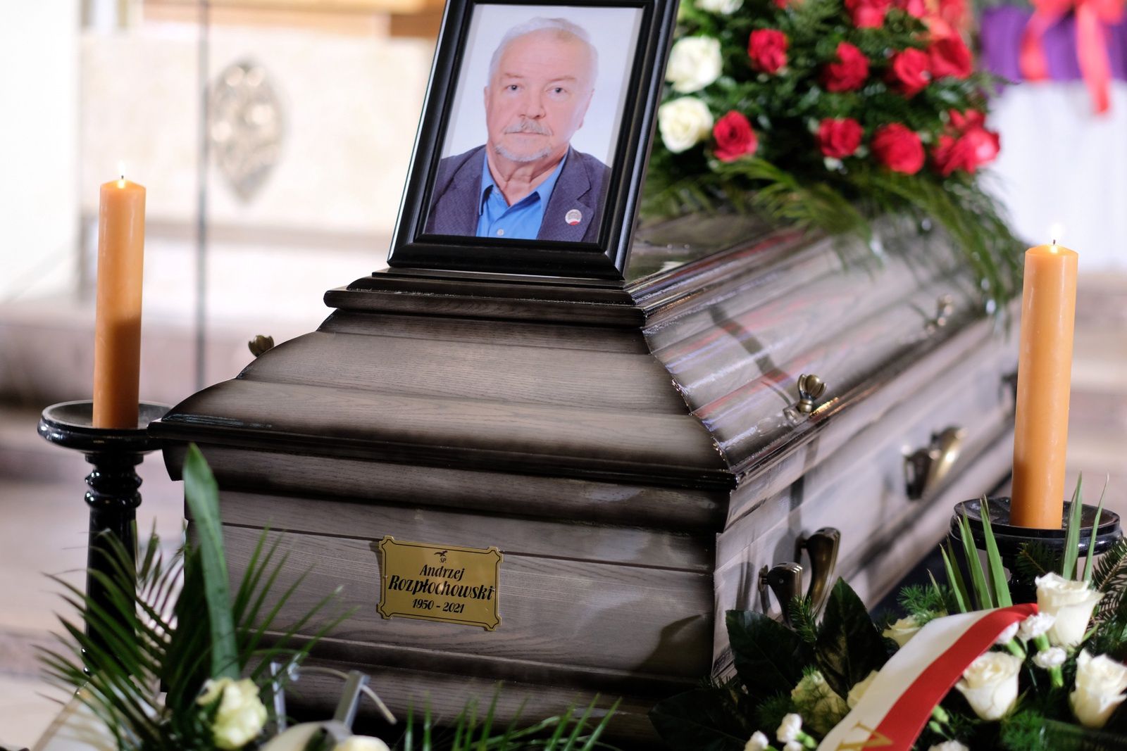 Pogrzeb Andrzeja Rozpłochowskiego