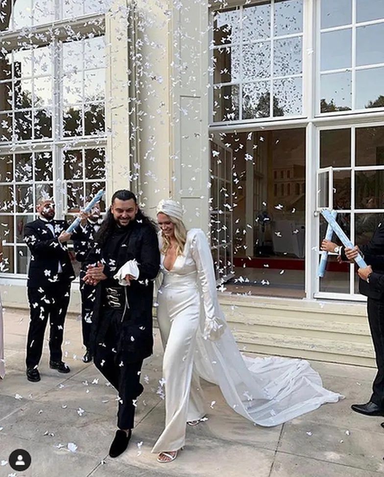 Zofia Ślotała i Kamil Haidar