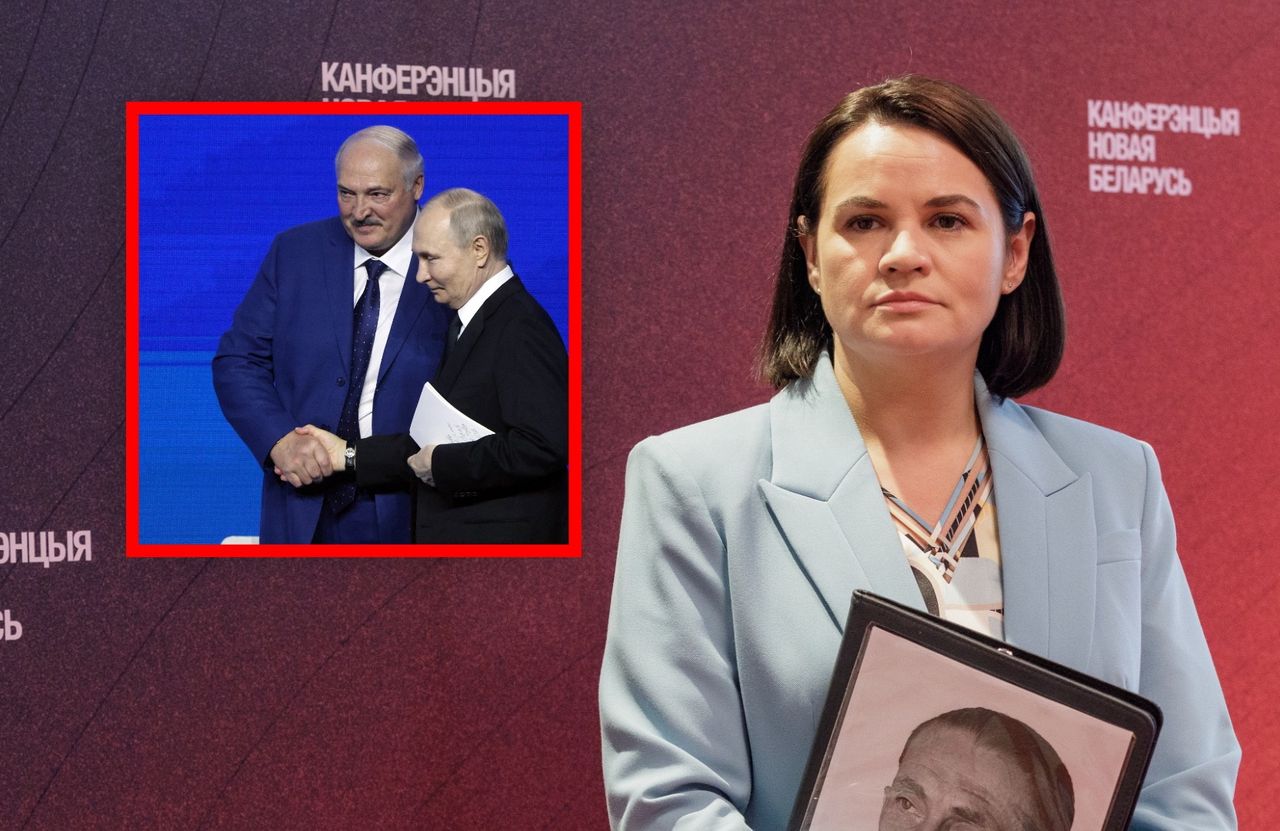 Rosja wykorzysta Białoruś przeciw NATO? Cichanouska ostrzega