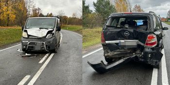 DK20: Zderzenie dwóch pojazdów. Jedna osoba trafiła do szpitala