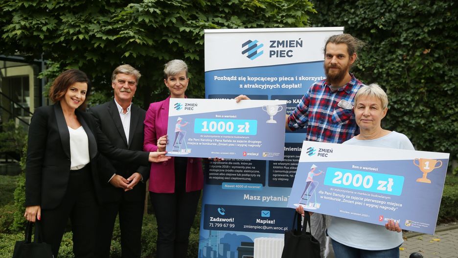 Wrocław. "Zmień piec" - mieszkańcy dostali nagrody w zamian za wymianę pieca