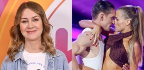 Filip Gurłacz gra z żoną w jednym serialu. Kim jest ukochana partnera Agnieszki Kaczorowskiej z "Tańca z gwiazdami"?