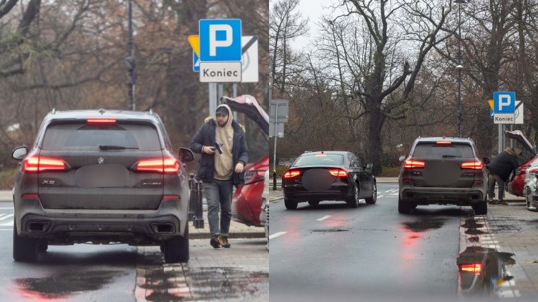 Agnieszka Kaczorowska nagrywa świąteczny filmik w asyście męża