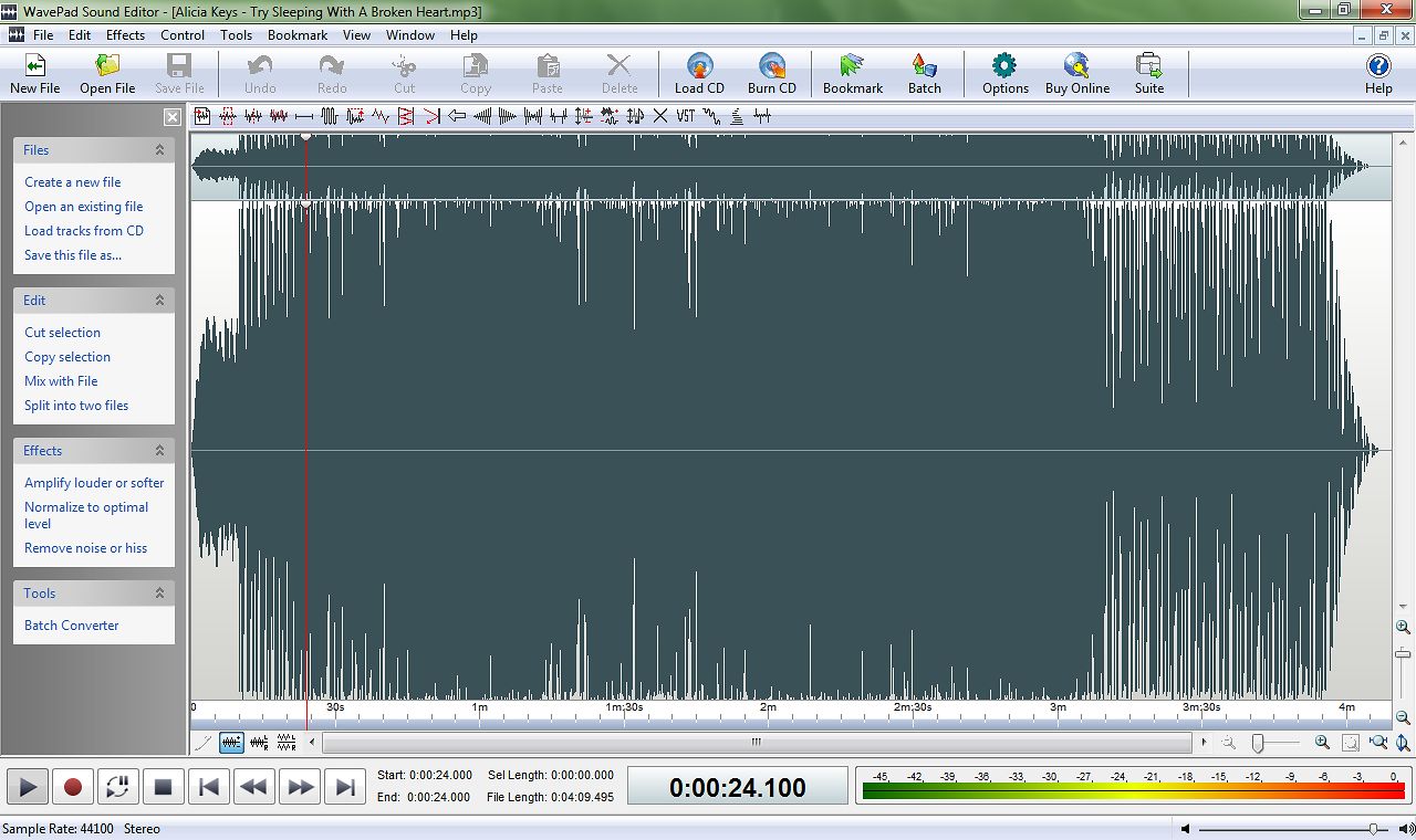 WavePad Sound Editor 1