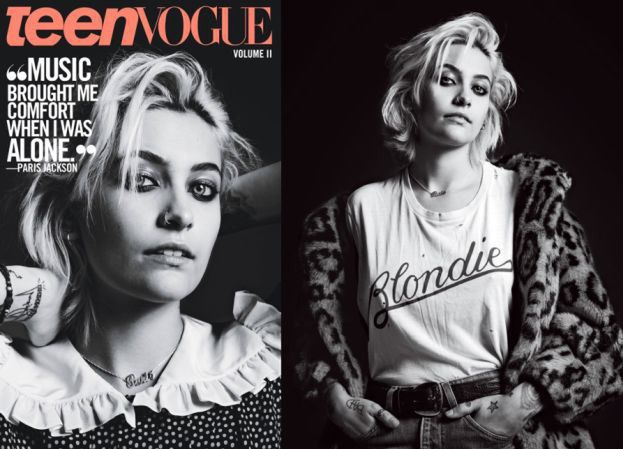 Paris Jackson promuje się w "Teen Vogue"