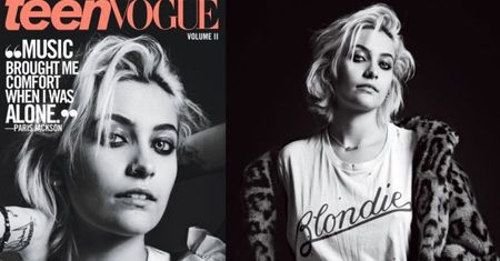 Paris Jackson promuje się w "Teen Vogue"