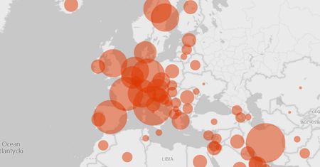 Microsoft uruchomił mapę do śledzenia COVID-19. I nie robi tego najlepiej