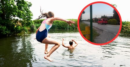 Polują na dziewczęta nad wodą? Niepokojące zdjęcie krąży w sieci