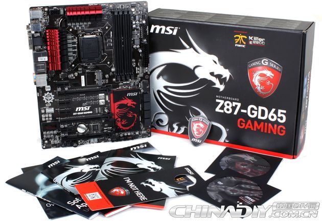 MSI Z87A-GD65 Gaming płyta główna zdjęcie opakowanie zestaw